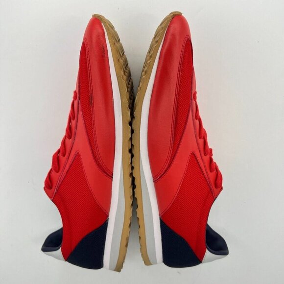 Brooks Womens 1101661D667 Vanguard Retro Red Lace Up Size 11.5 Running Shoes - Picture 7 of 9